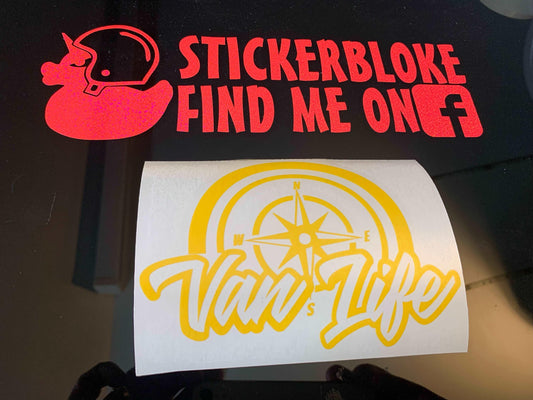 VAN LIFE COMPASS - STICKERBLOKE