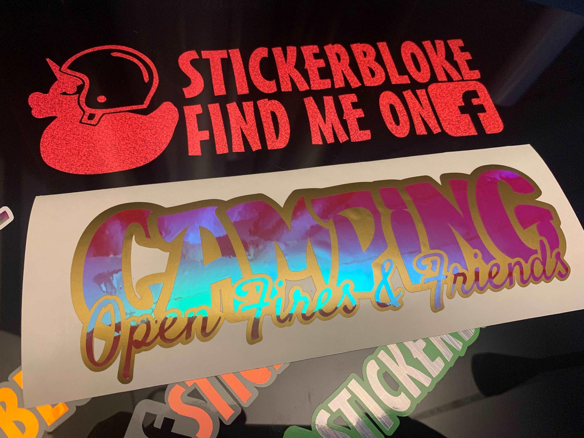 Camping open fires and friends
