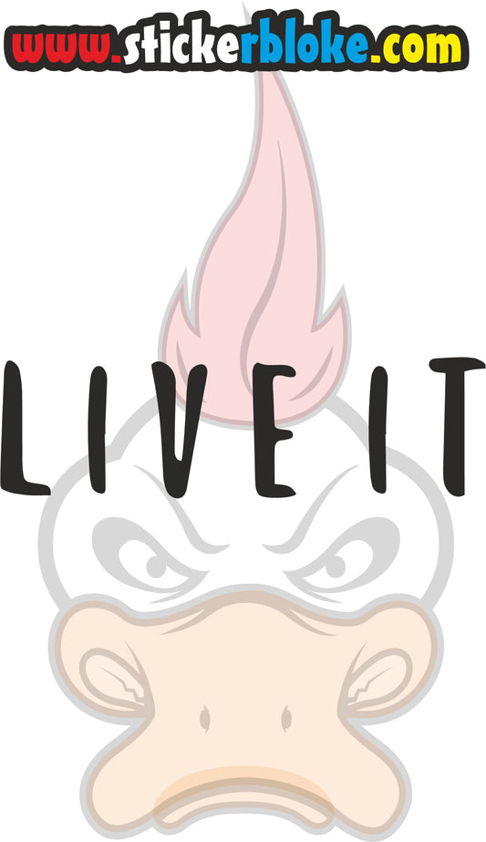 LIVE IT STICKER