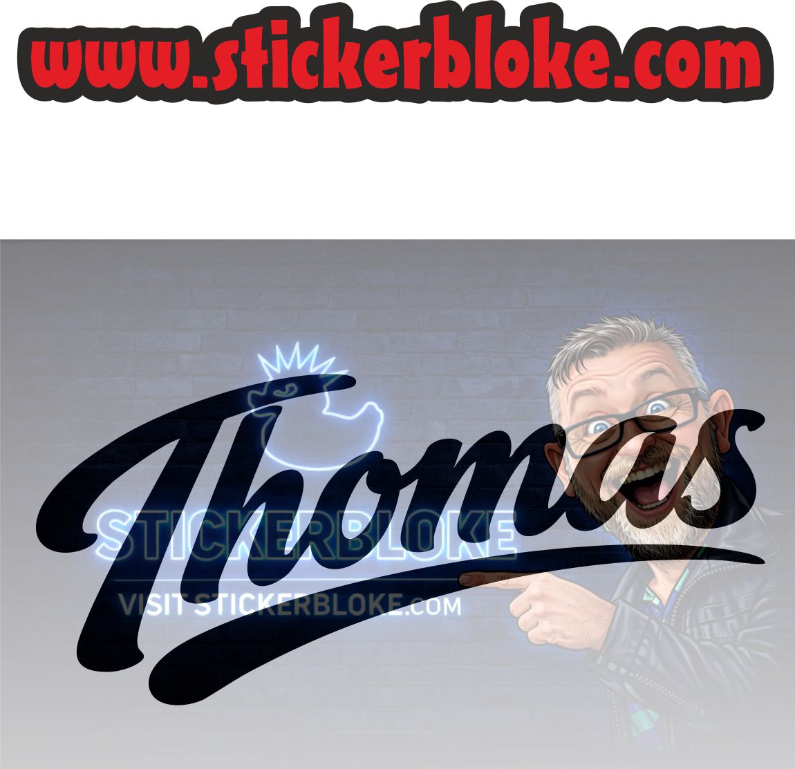 SCRIPT NAMES THICK FONT