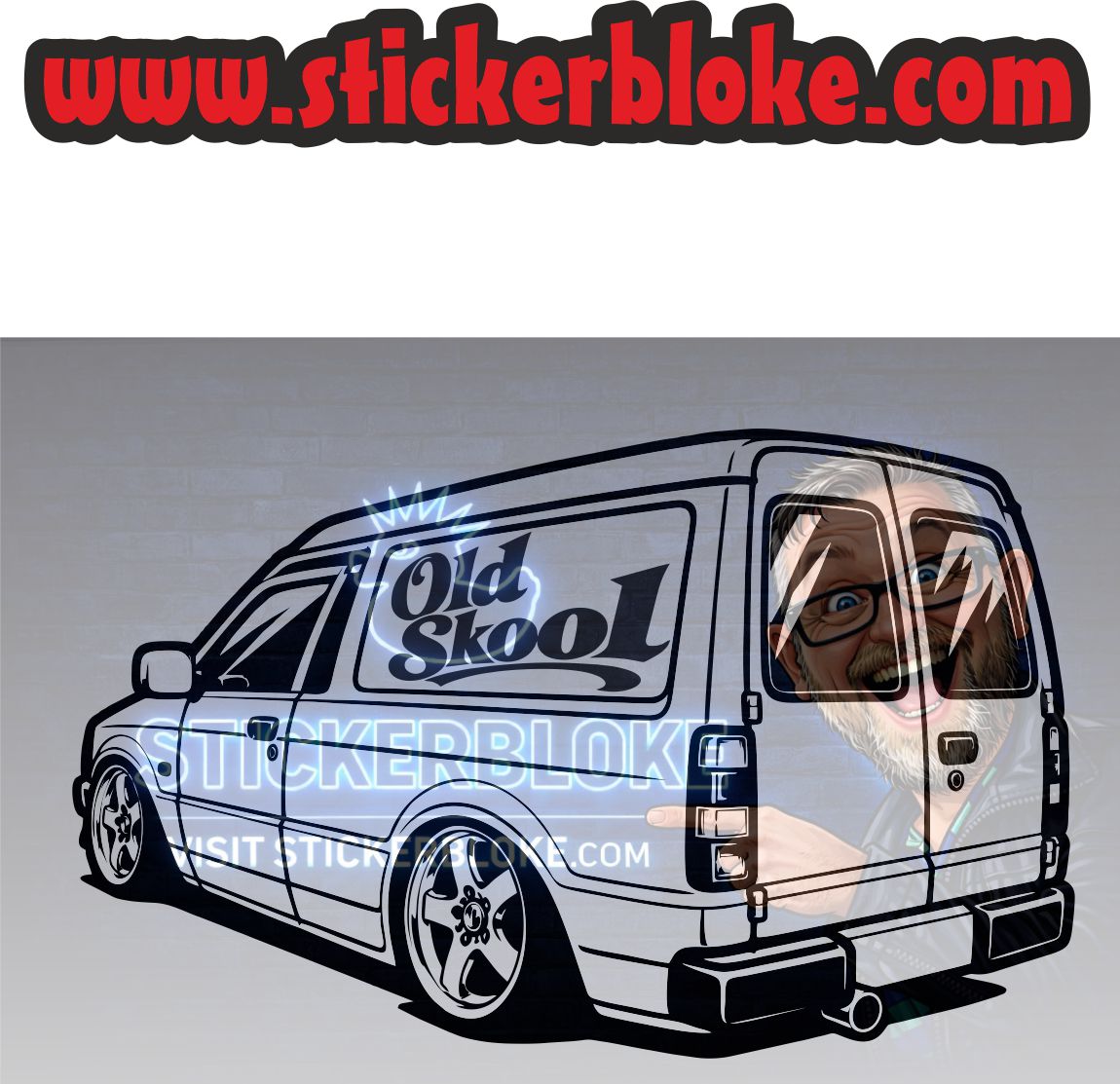 OLD SKOOL MK4 ESCORT VAN