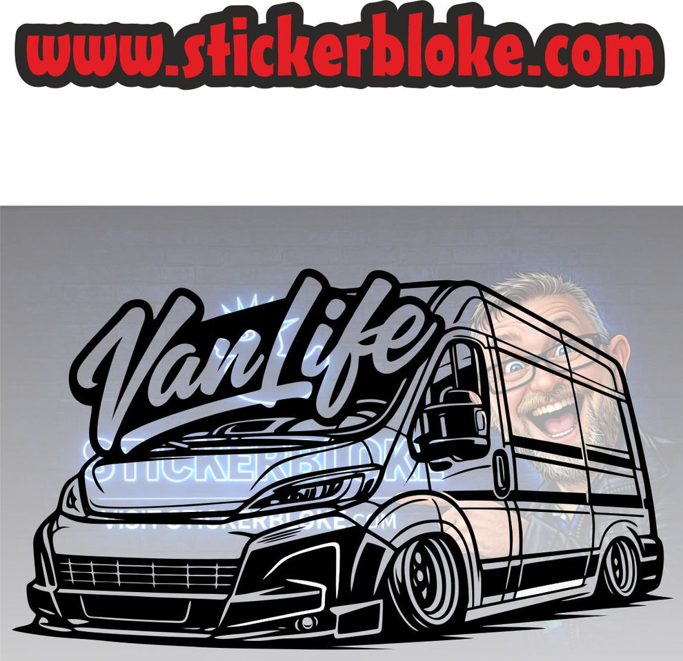 RELAY VAN LIFE – STICKERBLOKE