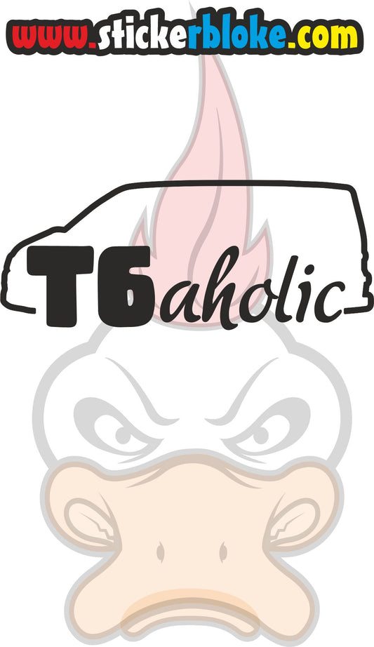 T6AHOLIC STICKER
