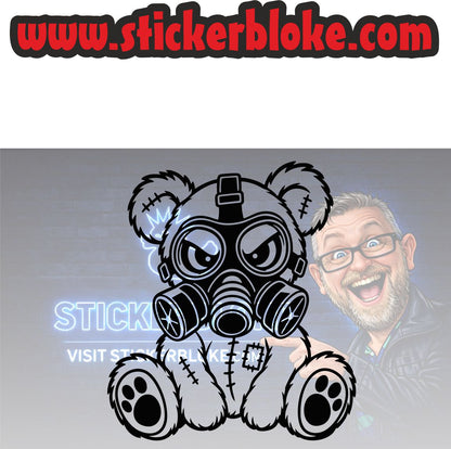 TEDDY IN GAS MASK