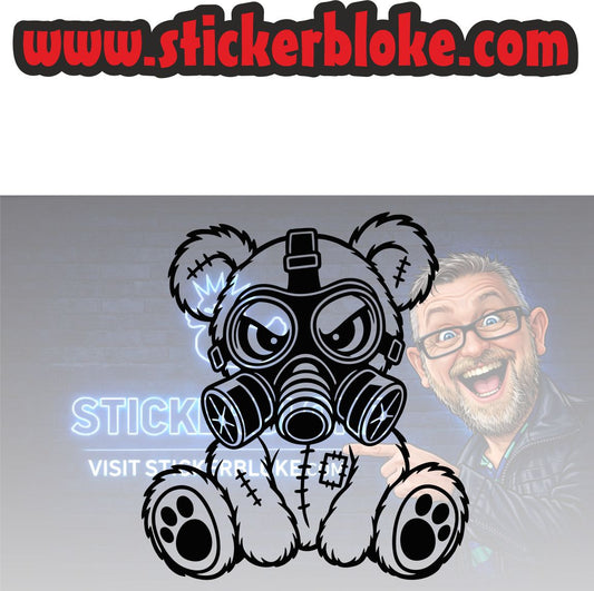 TEDDY IN GAS MASK