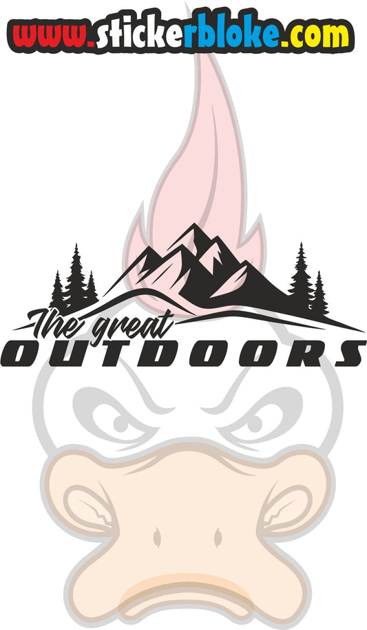 THE GREAT OUTDOORS STICKER
