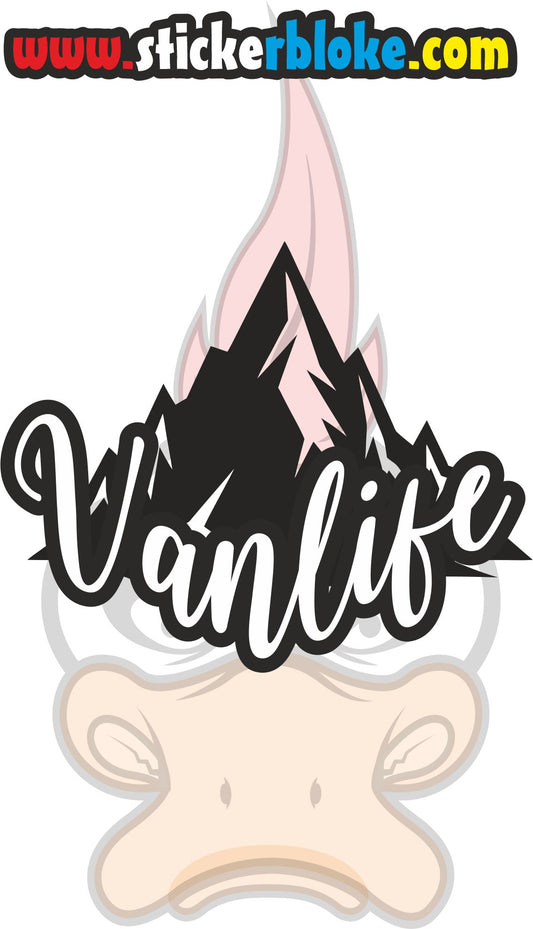 VANLIFE MOUNTAIN STICKER