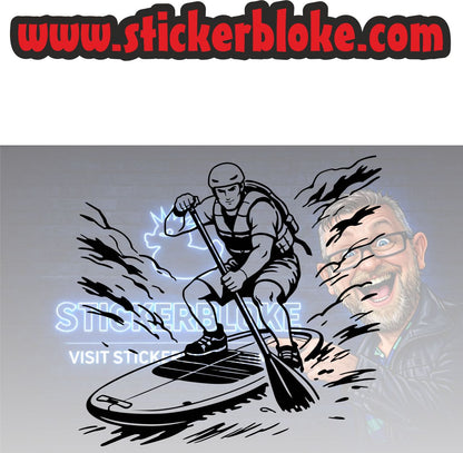 STAND UP PADDLEBOARDER MALE